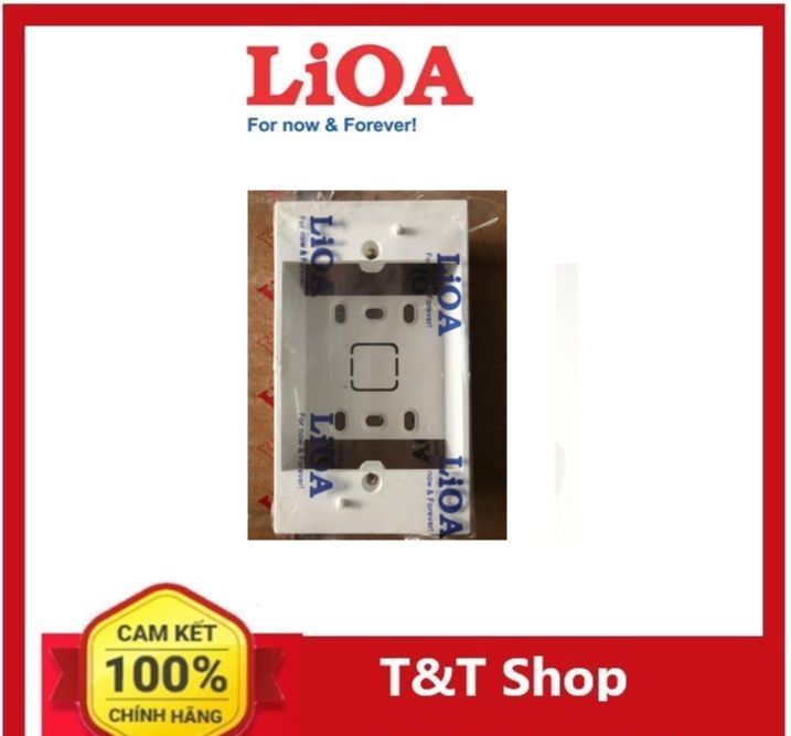 Đế nổi chữ nhật Lioa ( 5 cái)