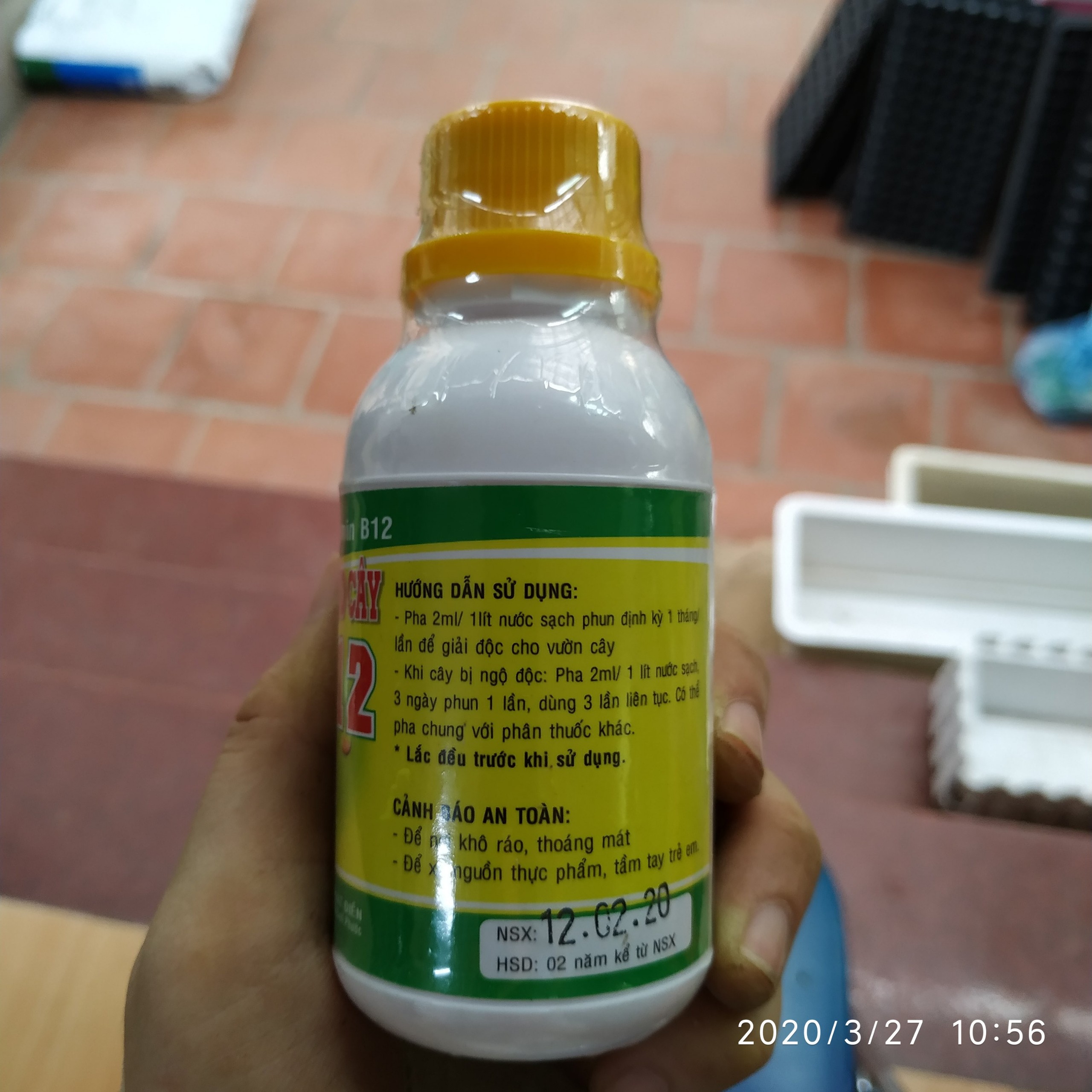 B12 giải độc cho cây (B12 Thực Vật)