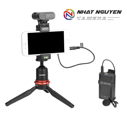 Micro không dây Boya WM4 PRO K1 / Mic cài áo BY WM4 PRO K1 - Bảo hành 12 tháng