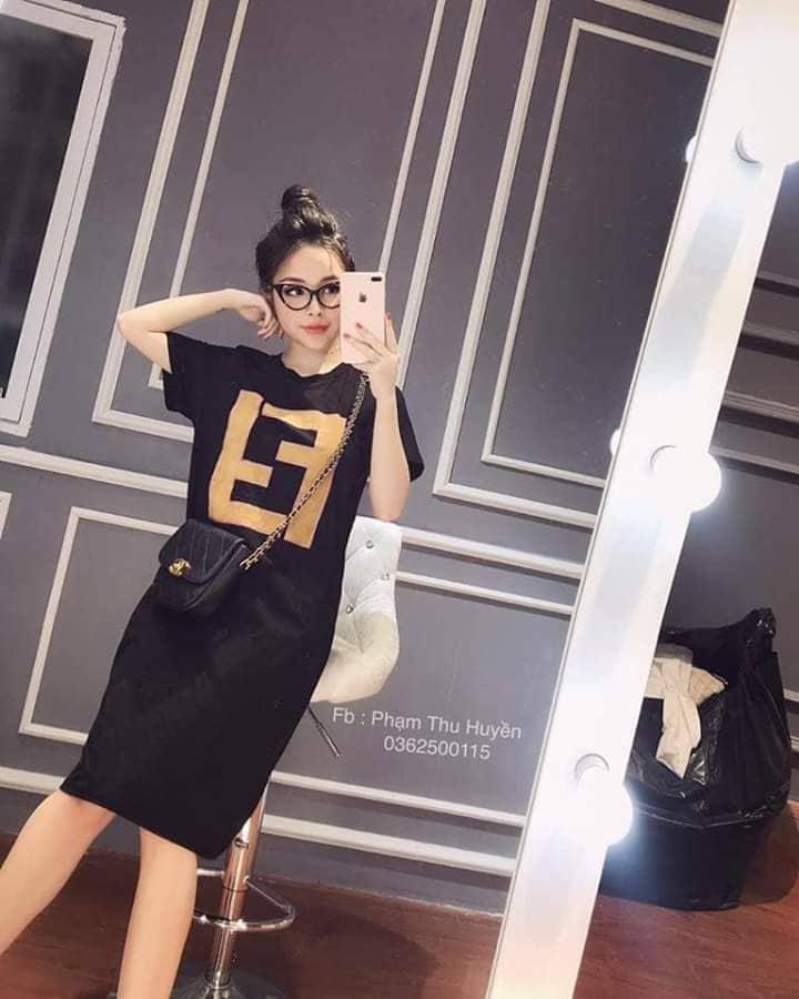 [YenTran] Đầm Nữ Dễ Thương FF Dáng Suông