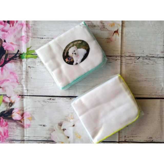 10 Khăn sữa khăn gạc Nhật 5 lớp lớn 25*35cm