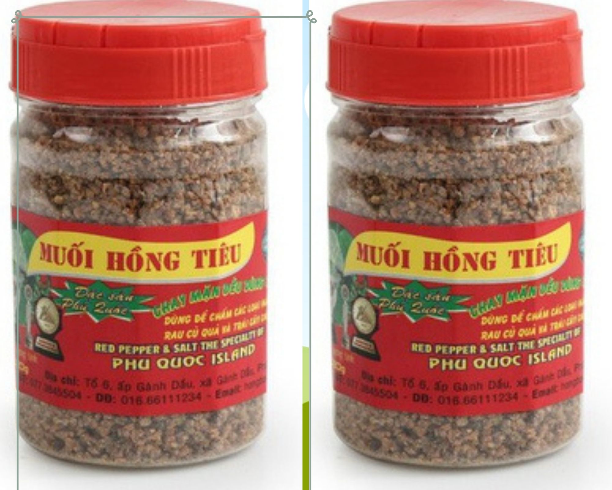 Muối Hồng Tiêu ( Muối Dưỡng Sinh) Đặc Sản Phú Quốc 120gr
