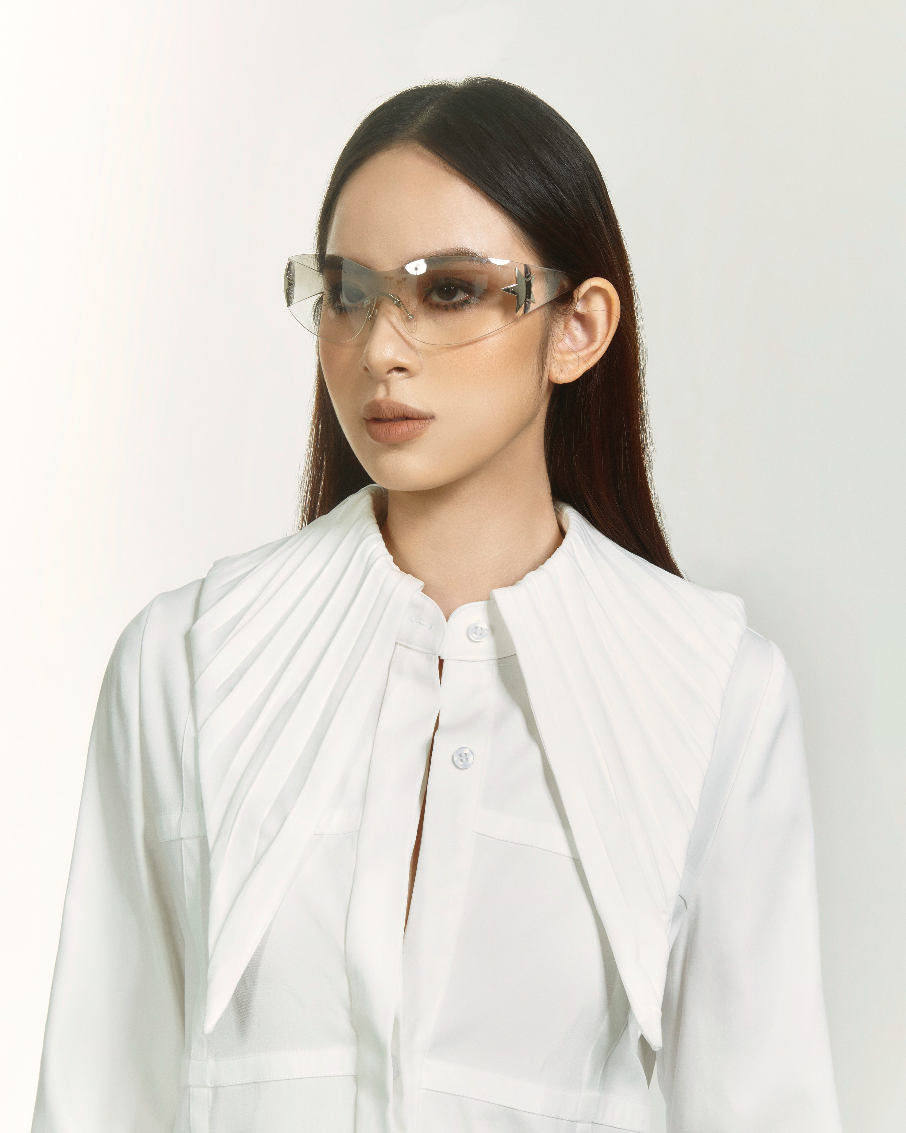 Áo sơ mi form rộng cách điệu - ESTHER STUDIOS Cascade Shirt