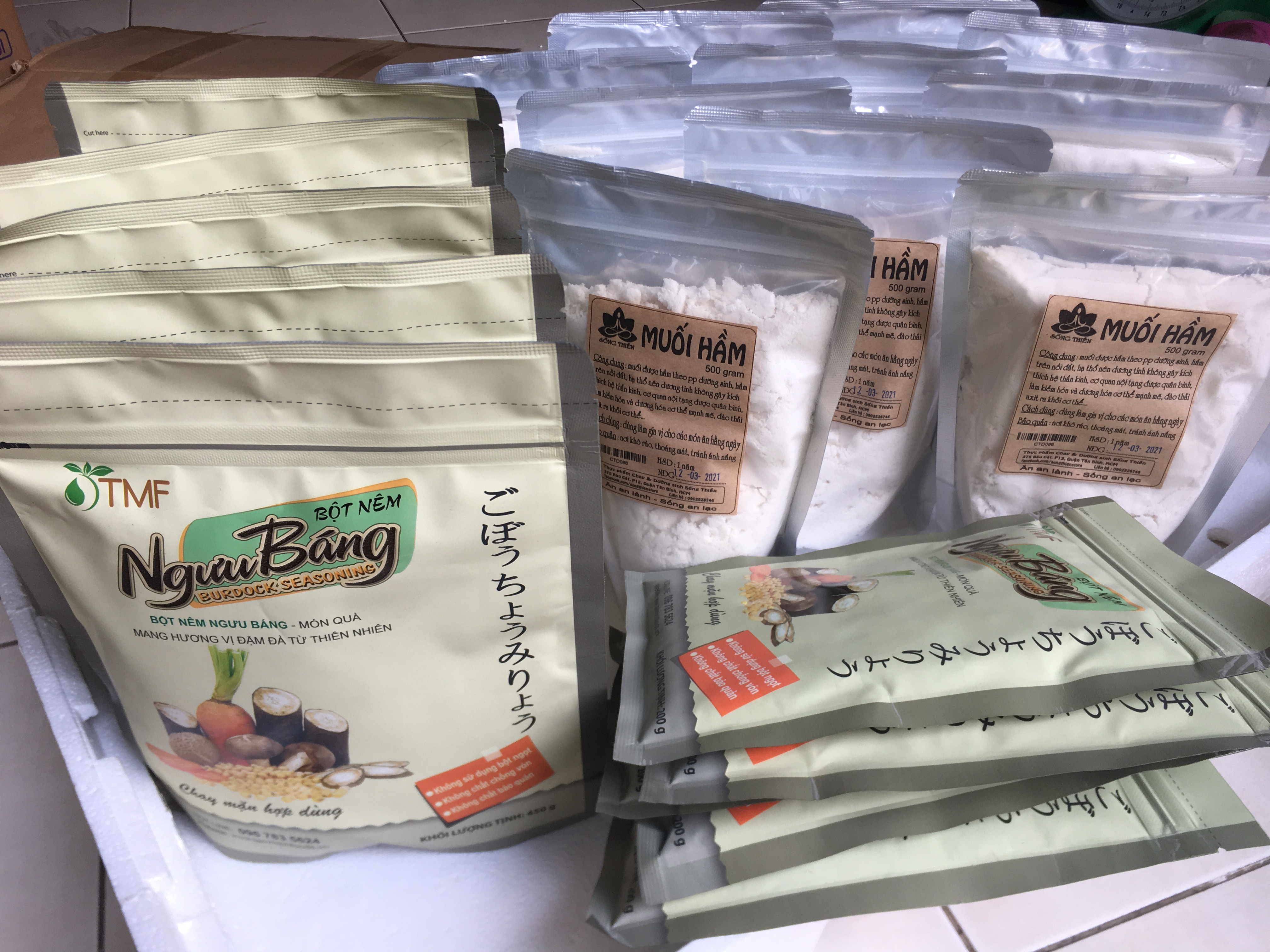 Bột nêm dưỡng sinh Ngưu Báng 200gr/450gr