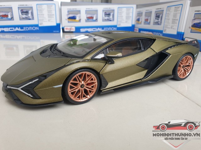 Xe mô hình Lamborghini Sian, tỉ lệ 1:18