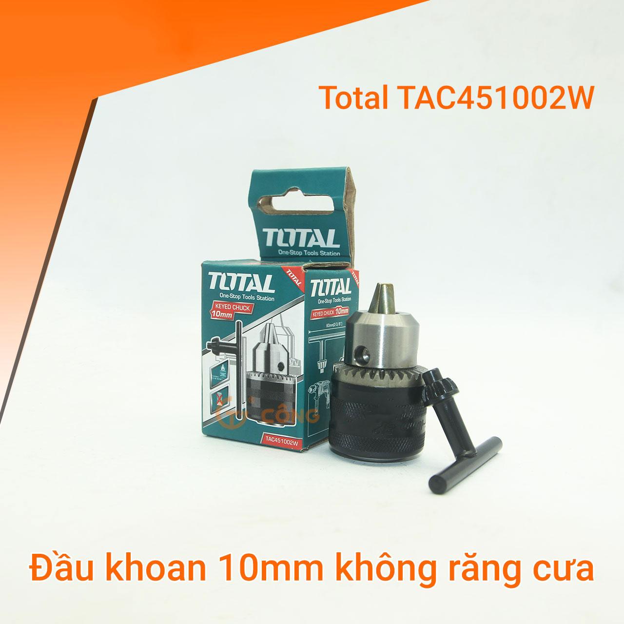 Đầu khoan 10mm total tac451002w