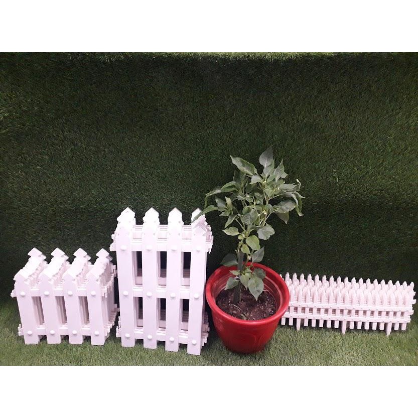 Combo 10 miếng hàng rào (cao 50cm x dài 30cm) trang trí Noel, trang trí sân vườn (Vườn Sài Gòn - Vuon Sai Gon)
