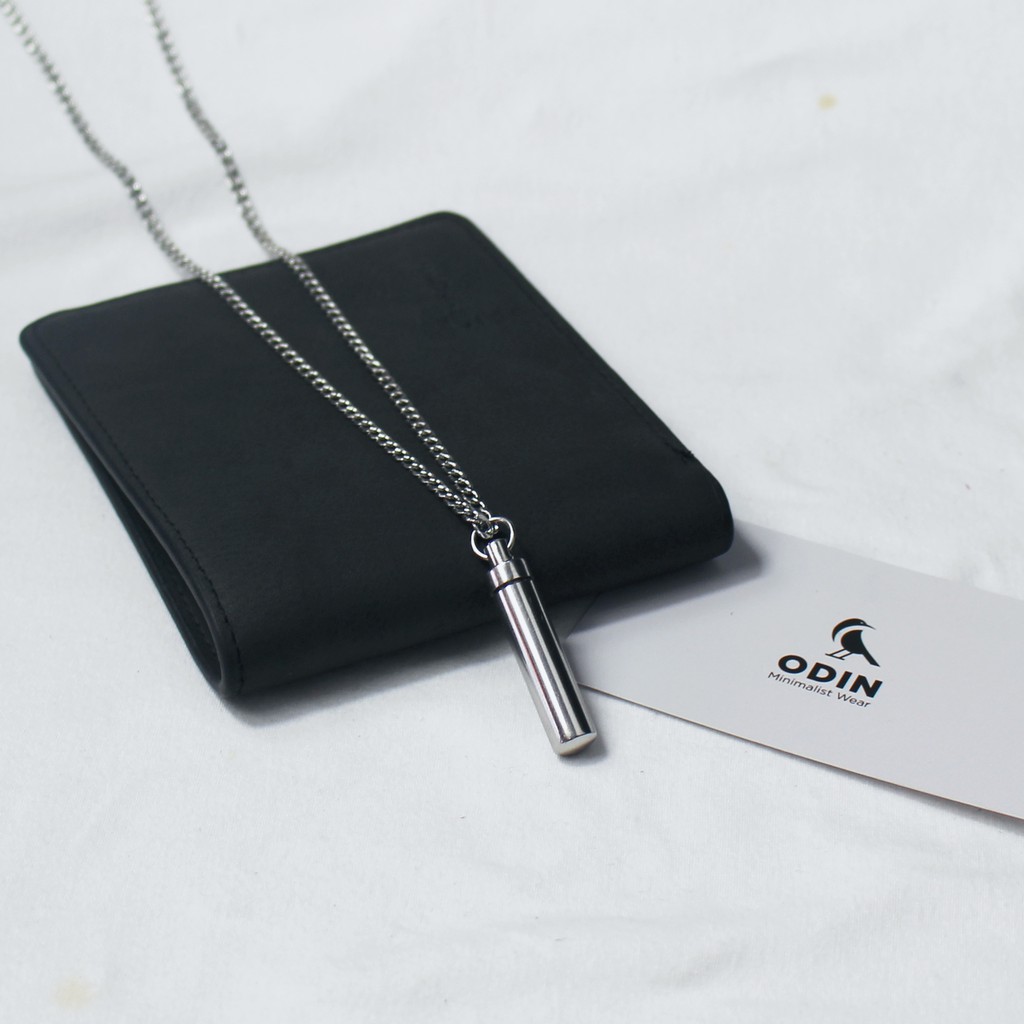 Dây chuyền chain titan | cuban x cylinder | - odin