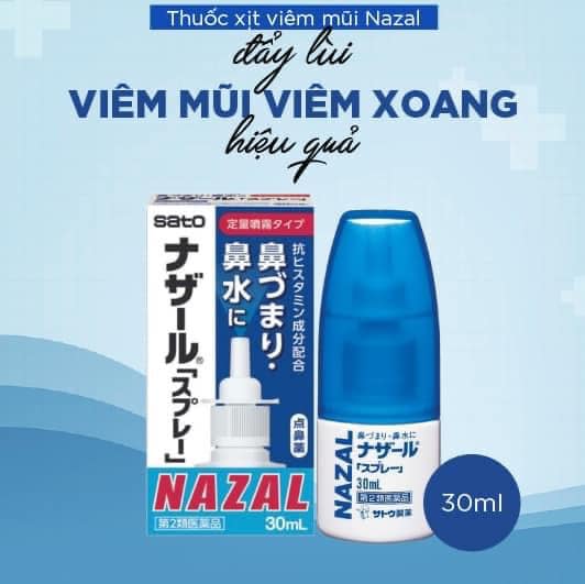 Nasal spray Nazal 30ml-Japan