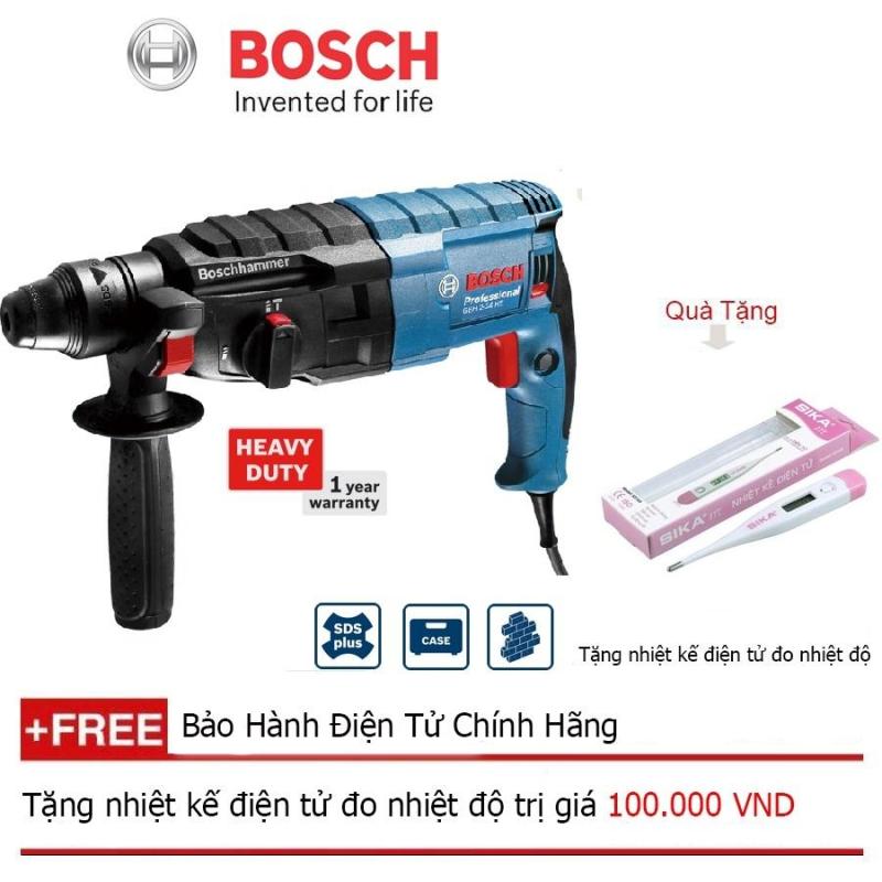 Máy khoan búa Bosch GBH 2-24 RE + Quà tặng nhiệt kế điện tử
