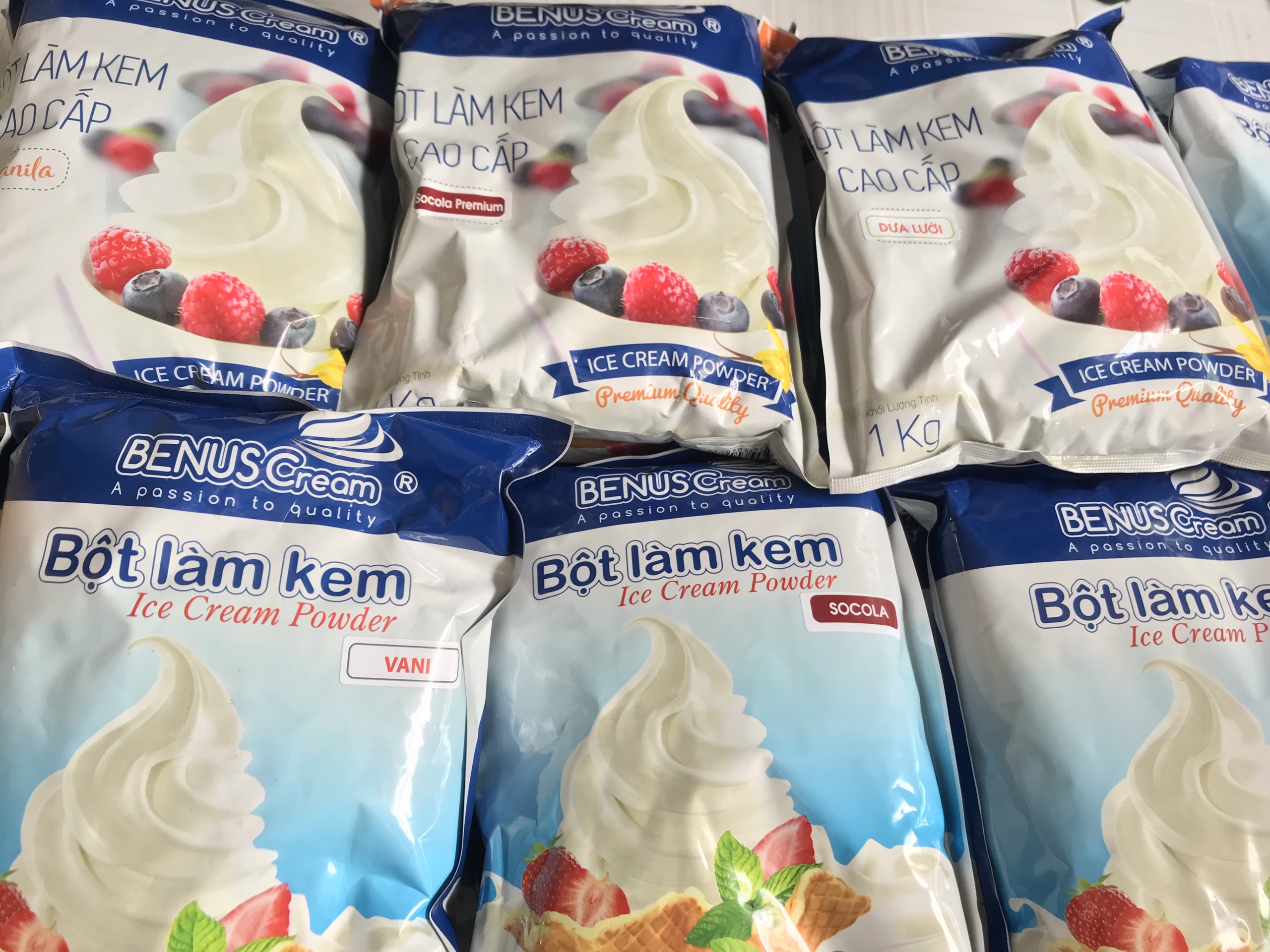 Bột Làm Kem Tươi Cao Cấp Hương Yogurt