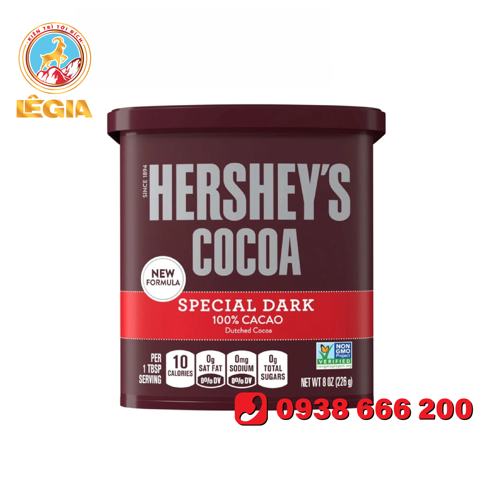 Bột cacao hersheys 226g