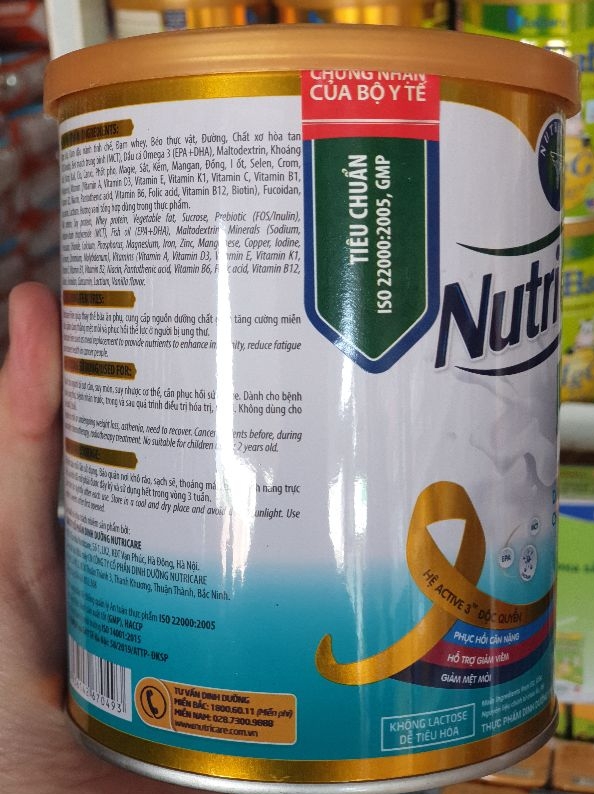 Sữa NutriCare Fine cho Bệnh nhân Ung Thư 400g