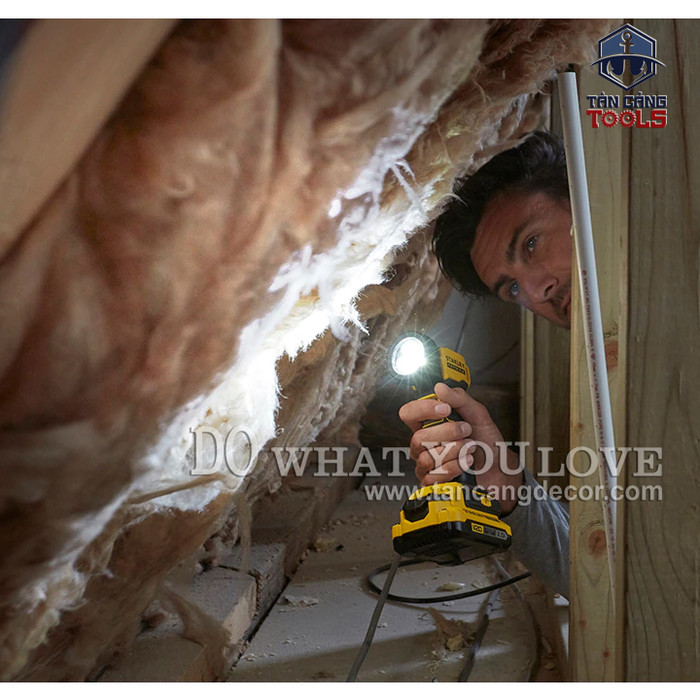 Đèn Pin Dùng Pin 20V Stanley FatMax SCL020-KR ( Thân Máy )