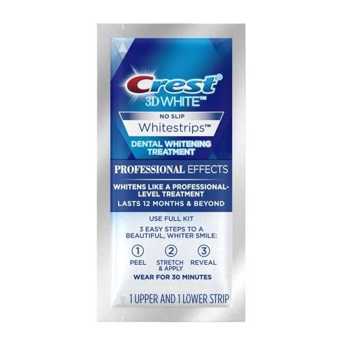 Miếng trắng răng Crest 3D whitestrips tách lẻ