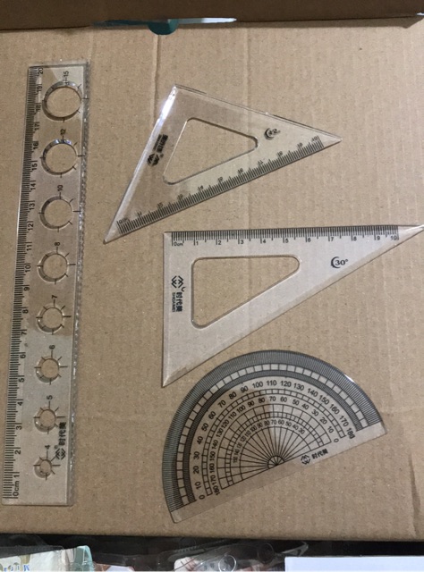 Bộ Eke 4 Món, Thước 20cm