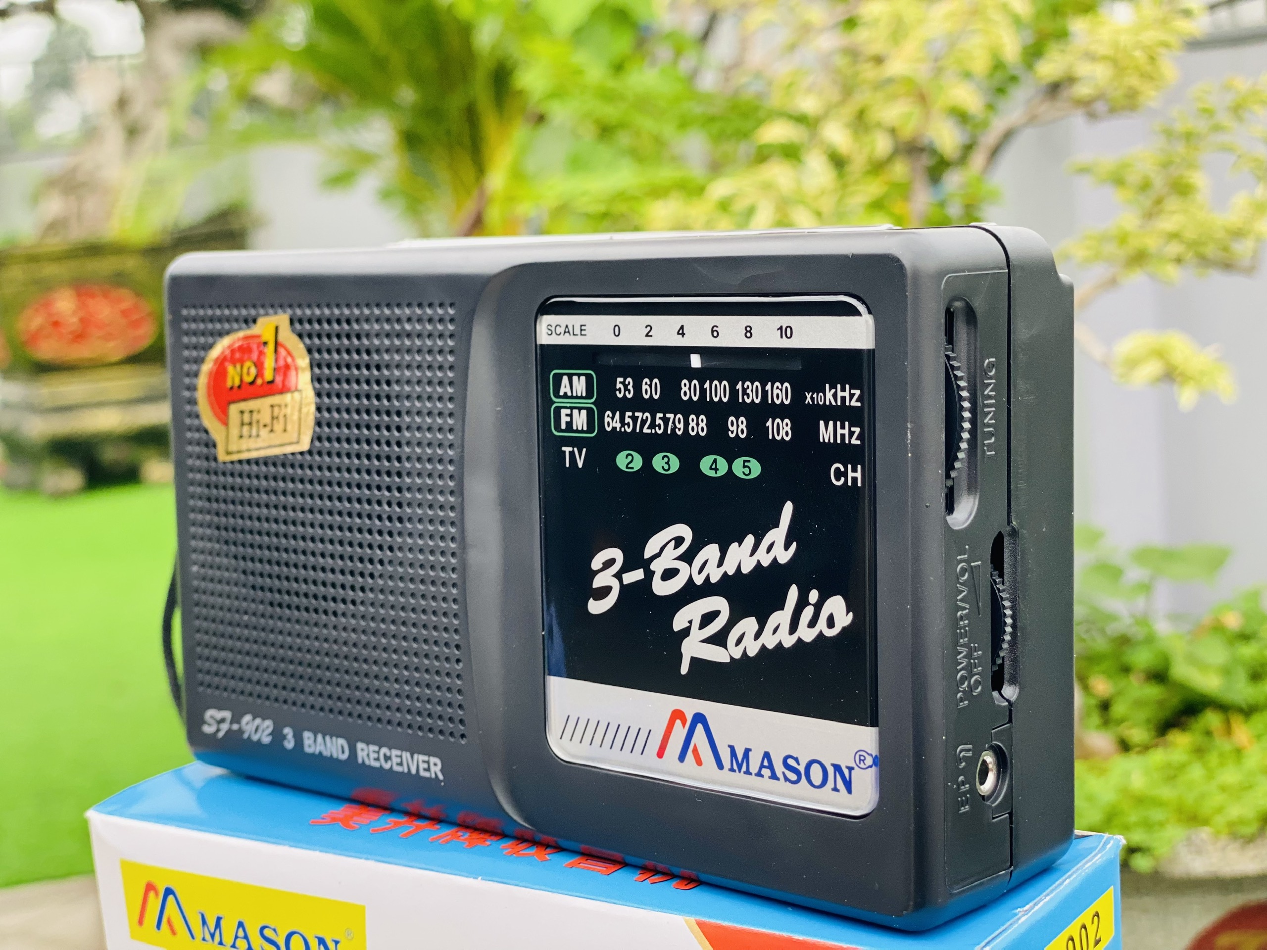 Đài FM radio SW-902 nghe nhạc làm quà tặng ông bà cha me
