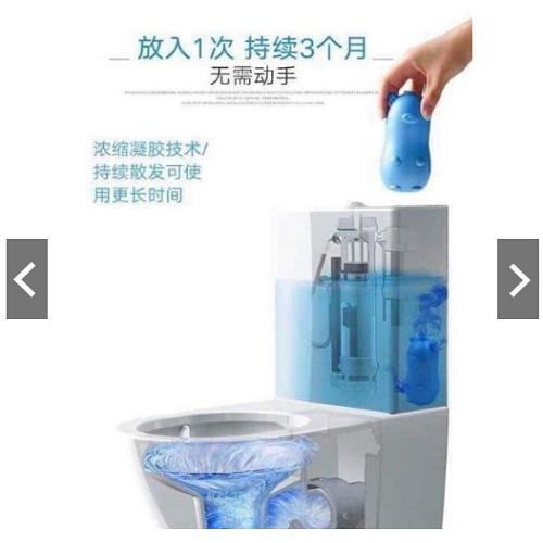 Combo 3 Lọ viên thả bồn cầu hình con heo - Lọ tẩy bồn cầu và khử mùi hình lợn mẫu mới 2019