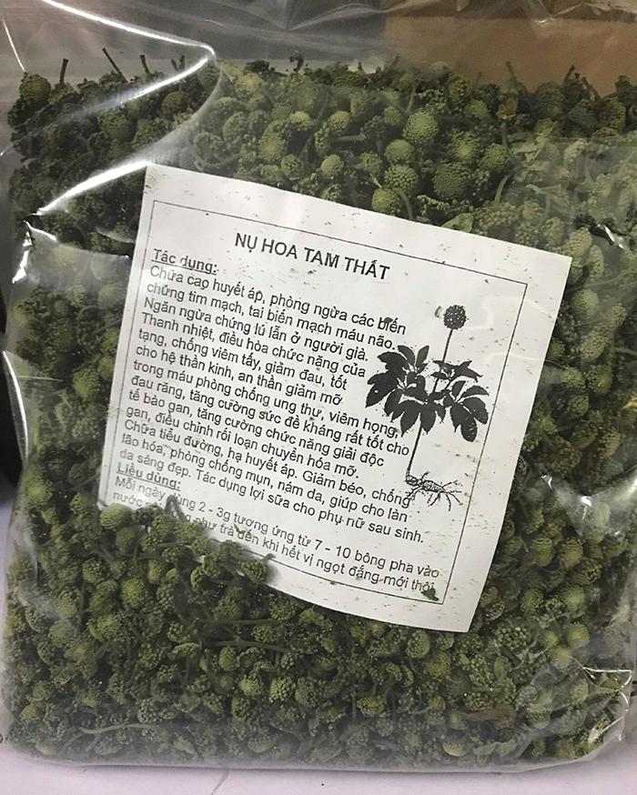 Nụ hoa tam thất - nụ bao tử LOẠI 1 ( gói 200g)