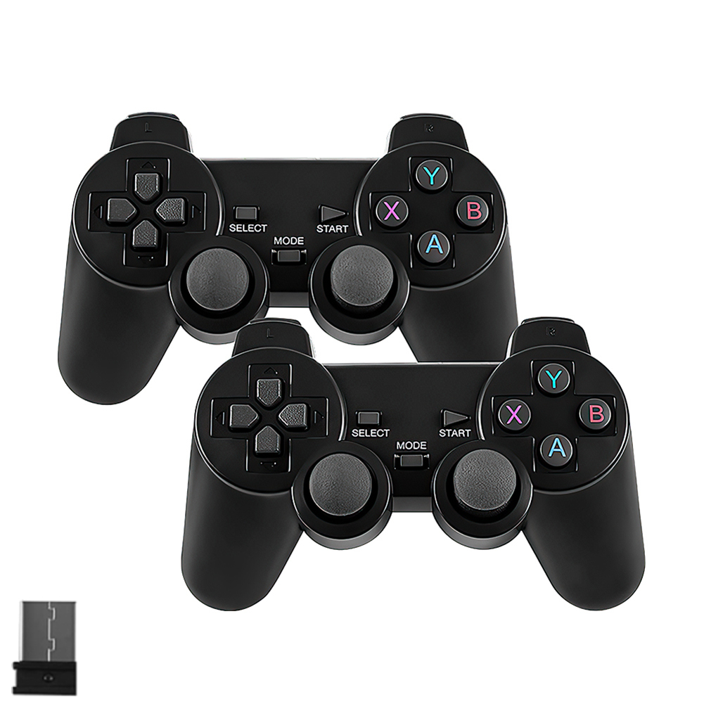 Gậy chơi game cổ điển m8 máy chơi game điện tử cầm tay 4k 10000 trò chơi bộ điều khiển không dây đôi 2.4g máy chơi game cầm tay cho ps1mame