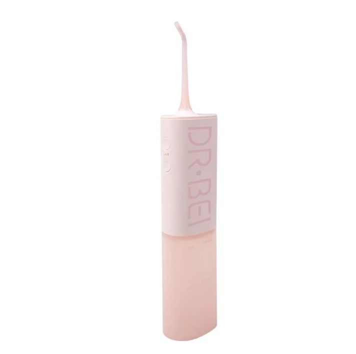Máy tăm nước cầm tay làm sạch răng miệng, mảng bám dr.bei portable water flosser f2