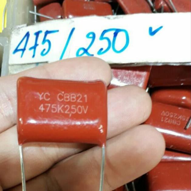 Hot!!! 10 tụ 475k 250v