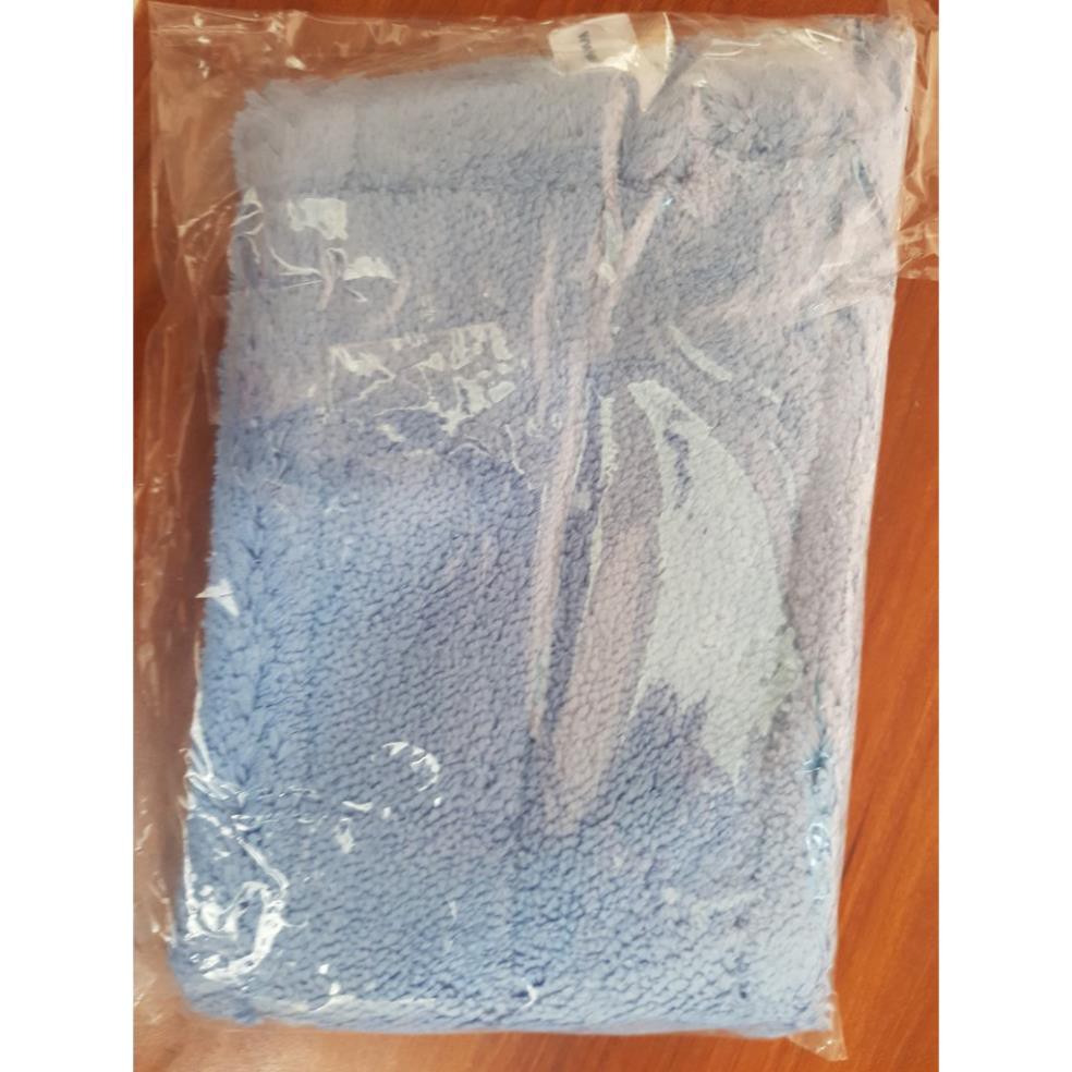 [HCM]Cây lau nhà công nghiệp Microfiber Dán 45cm (siêu sạch cán rút đế nhựa)