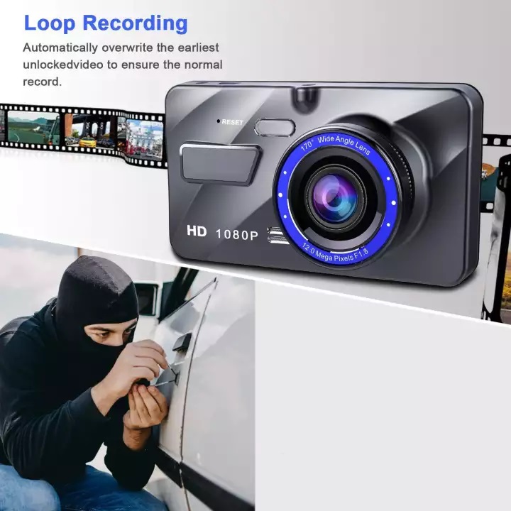 Camera hành trình elitek 2510 hỗ trợ ghi đè 1080p