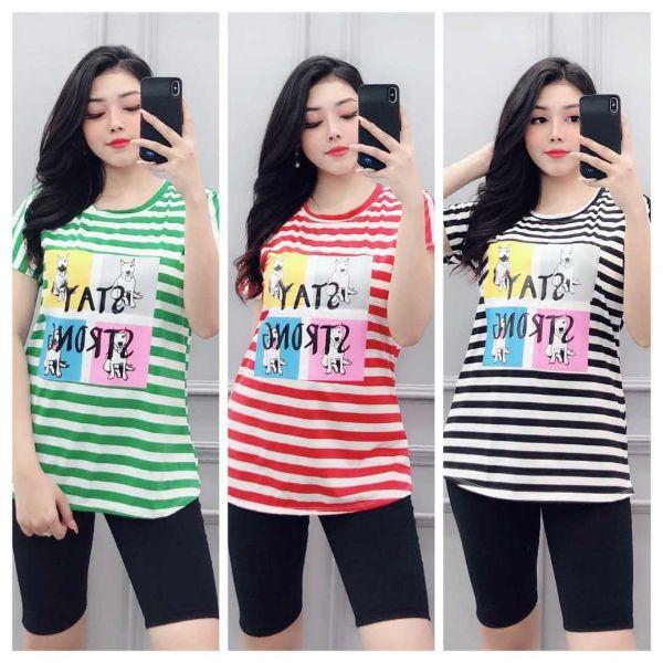 SÉT BỘ ĐỒ LỬNG NỮ THUN COTTON THỜI TRANG MỚI NHẤT HÈ