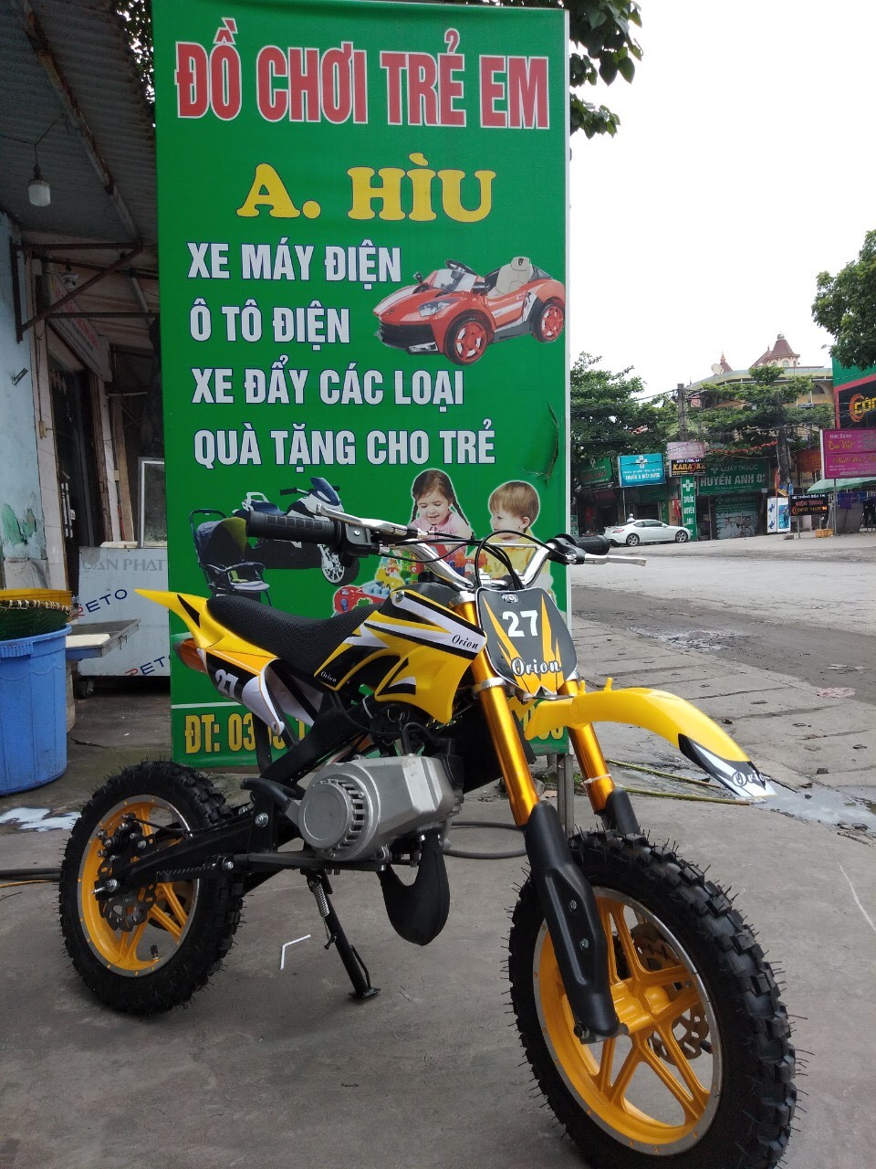 dàn Áo nhựa xe cào cào mini 50cc