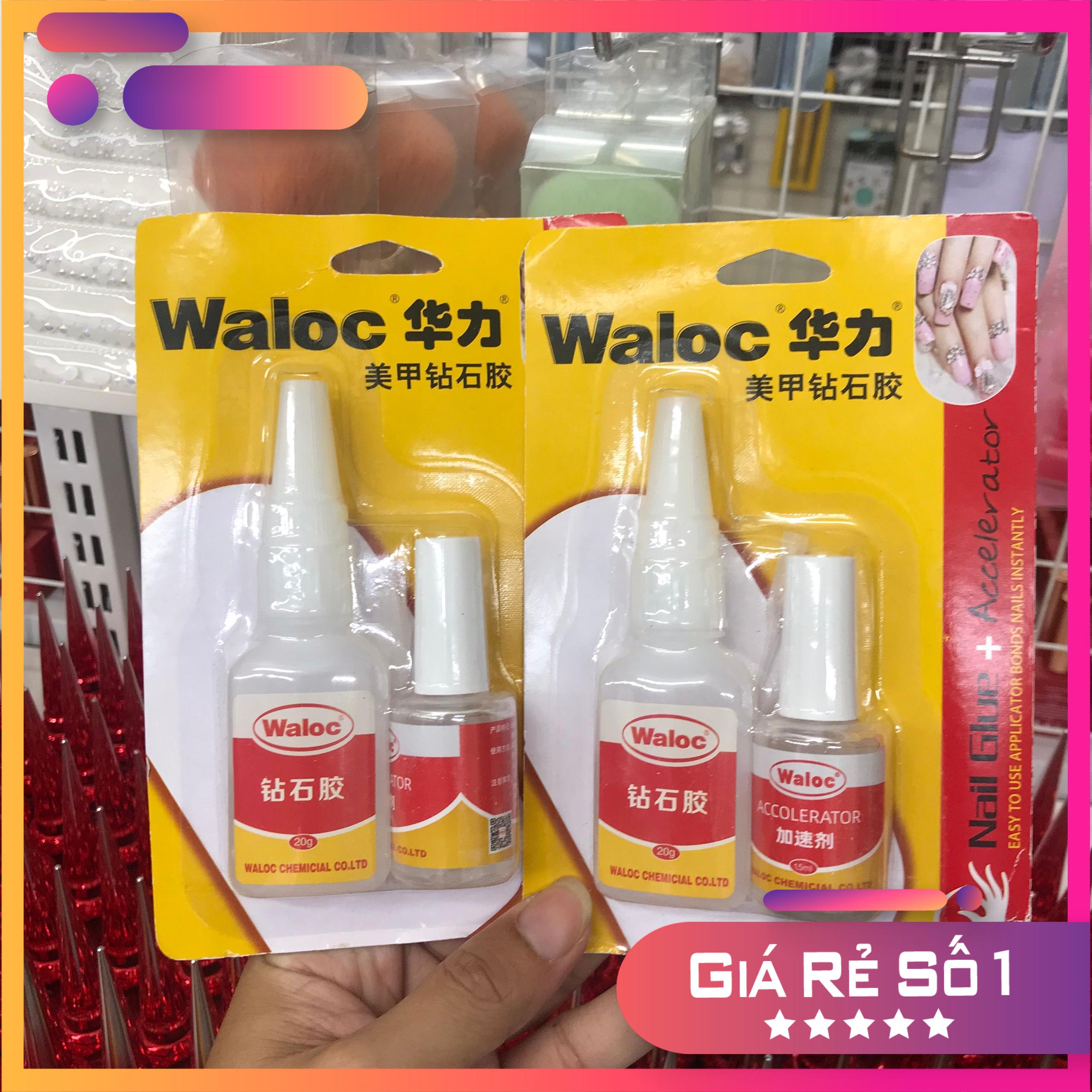 Keo bê tông dán móng giả - đính đá Waloc Siêu bền