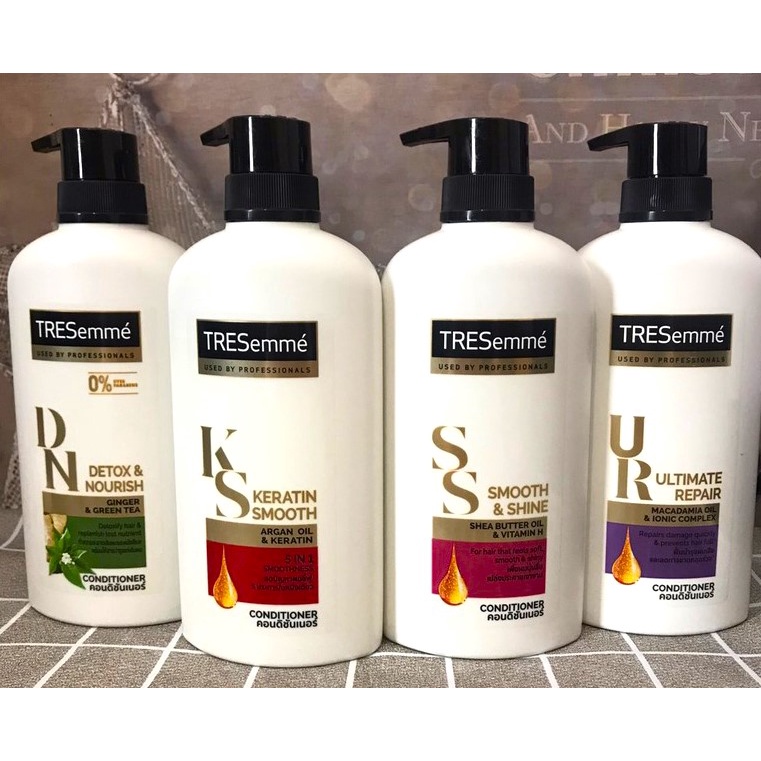 [CHÍNH HÃNG] Dầu Gội Và Dầu Xả Tresemme Thái Lan