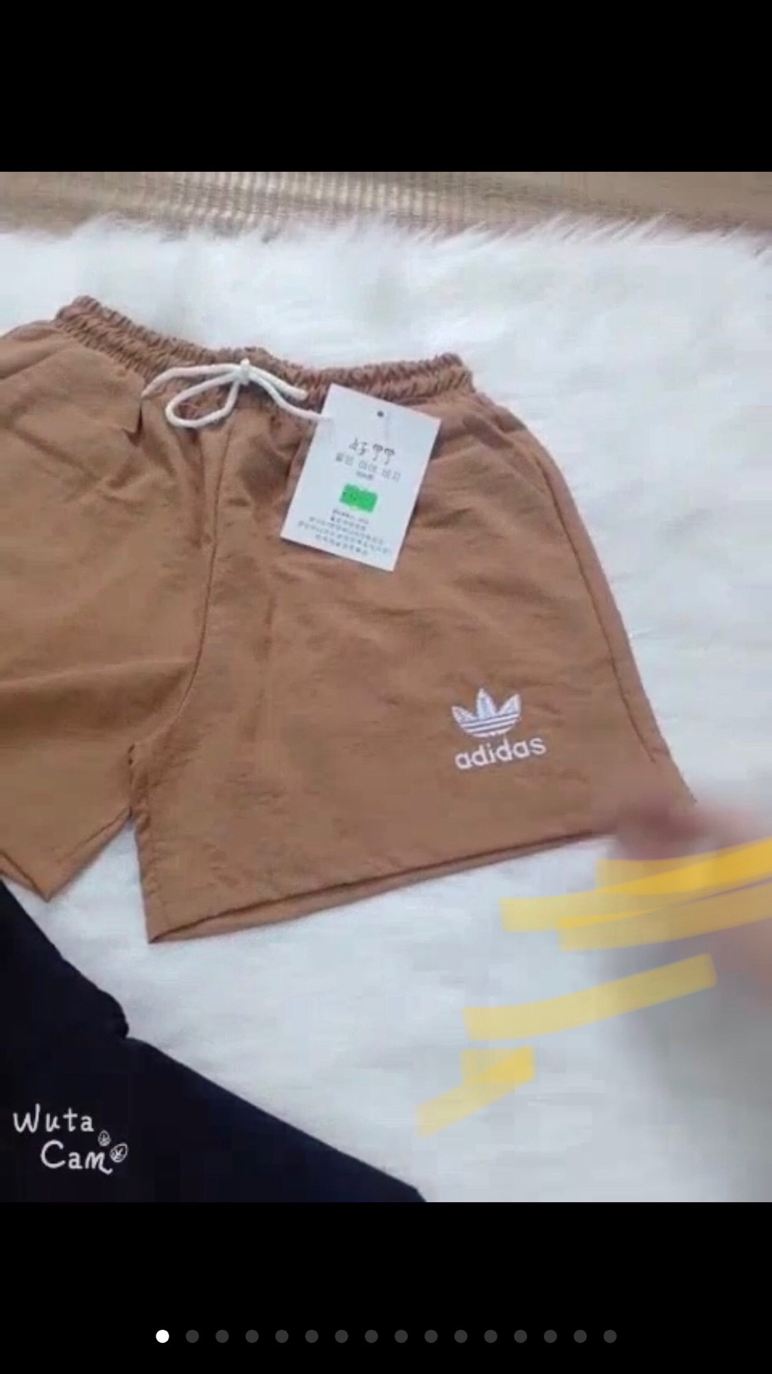Quần short đũi thêu