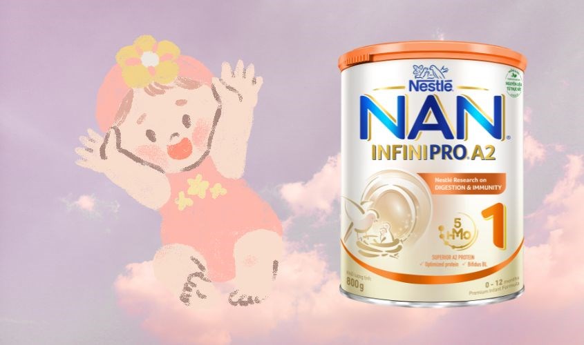 Nestle NAN infinipro A2 formula milk No. 1,2,3 800gr