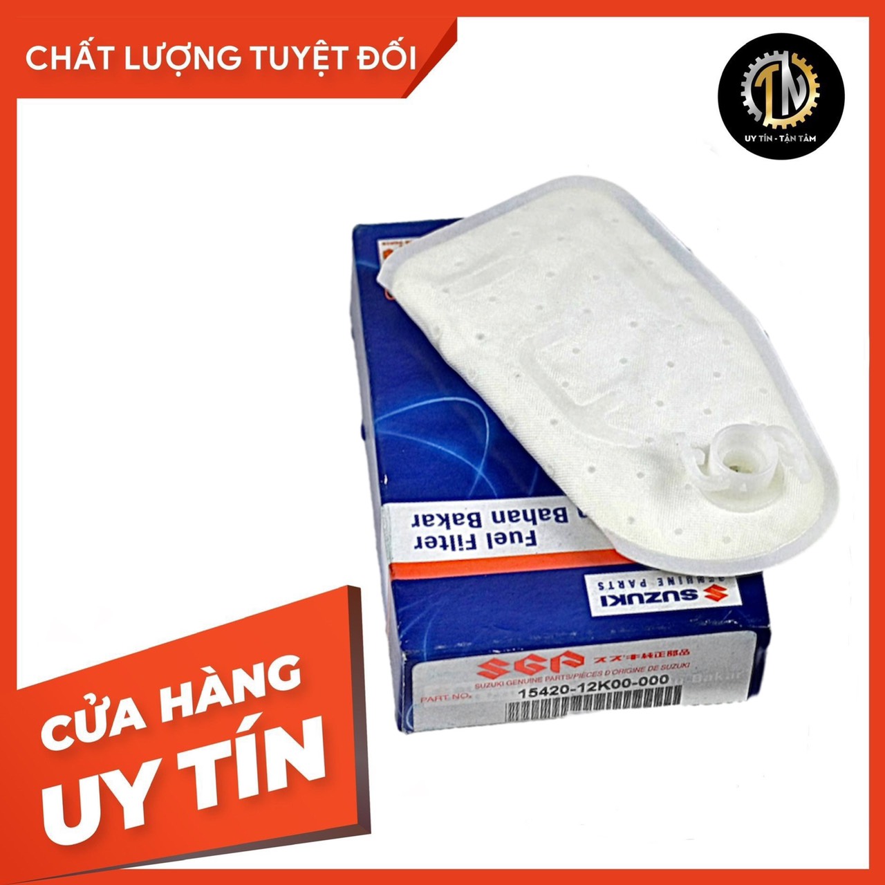 Lọc xăng Satria/ Raider fi chính hãng Suzuki
