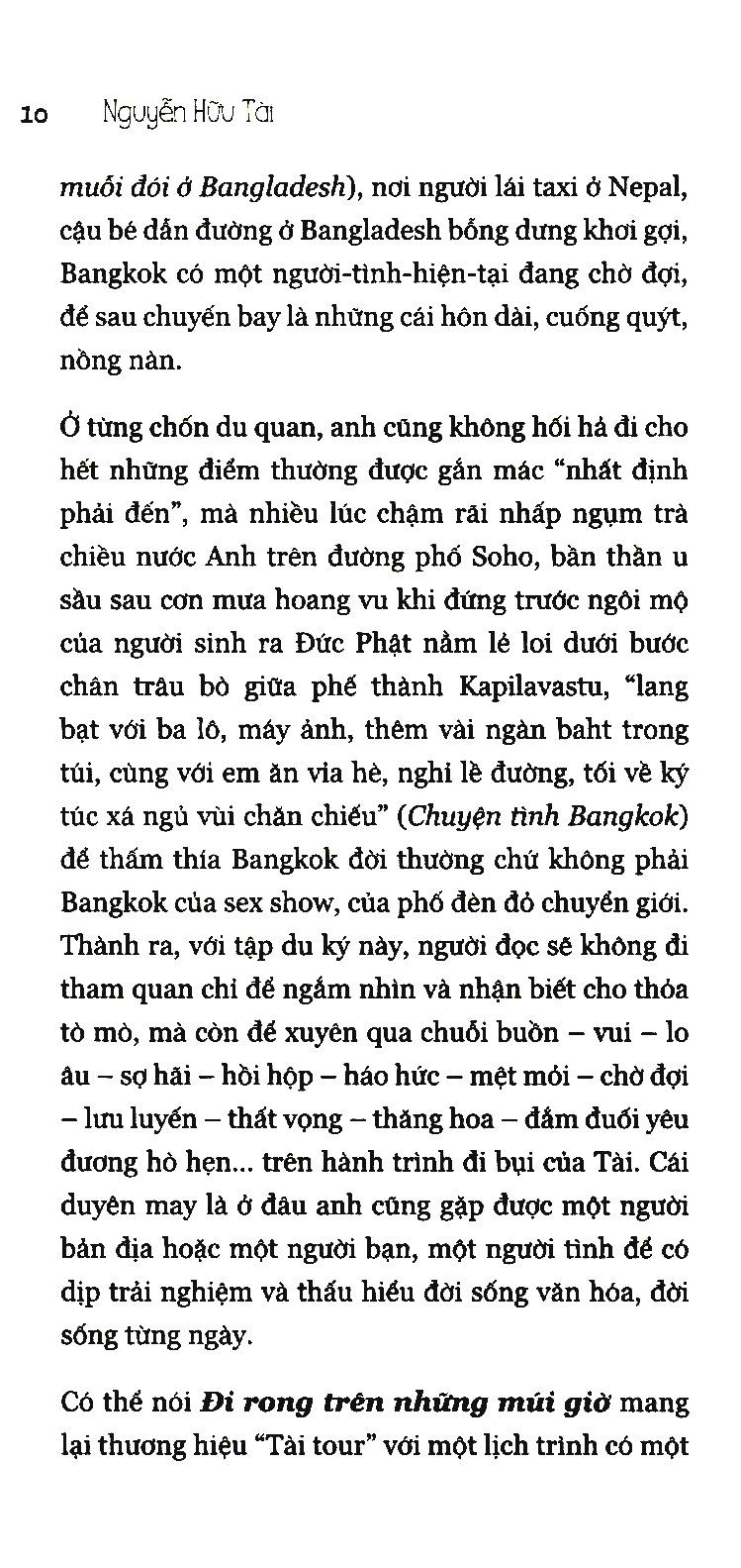 Sách - Đi rong trên những múi giờ