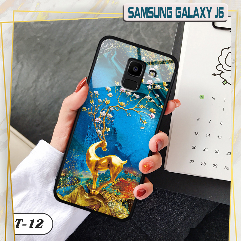Ốp lưng kính 3D Samsung GALAXY J6
