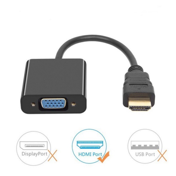 Hdmi to vga cáp chuyển đổi hdmi sang vga