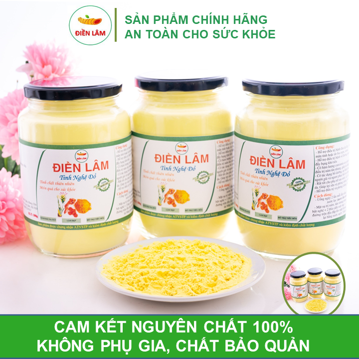 2KG Tinh bột nghệ đỏ Điền Lâm phù hợp cho người dạ dày,đại tràng,giúp đào thải độc tố,nám tàn nhang ,giảm cân ,tiêu hóa kém