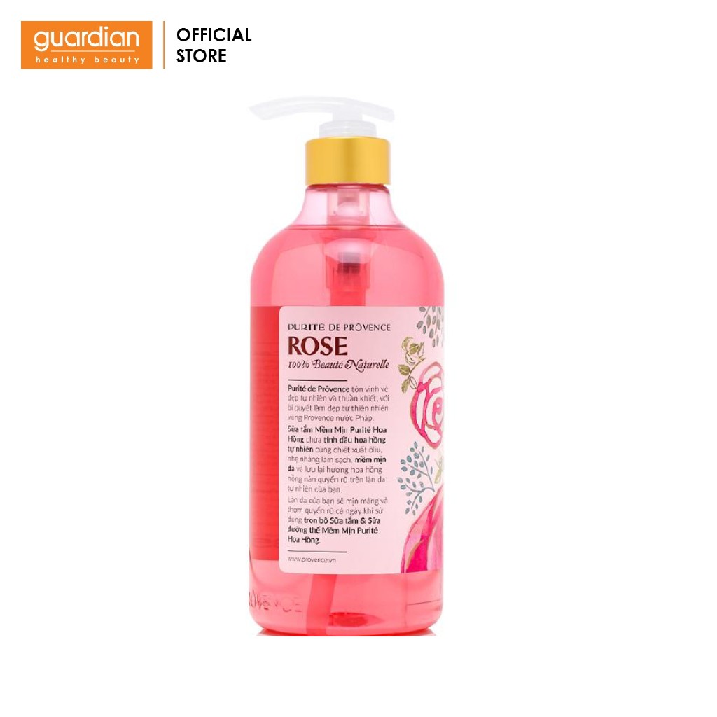 [Take-out] Sữa Tắm Purité De Prôvence Hoa Hồng (850ml)