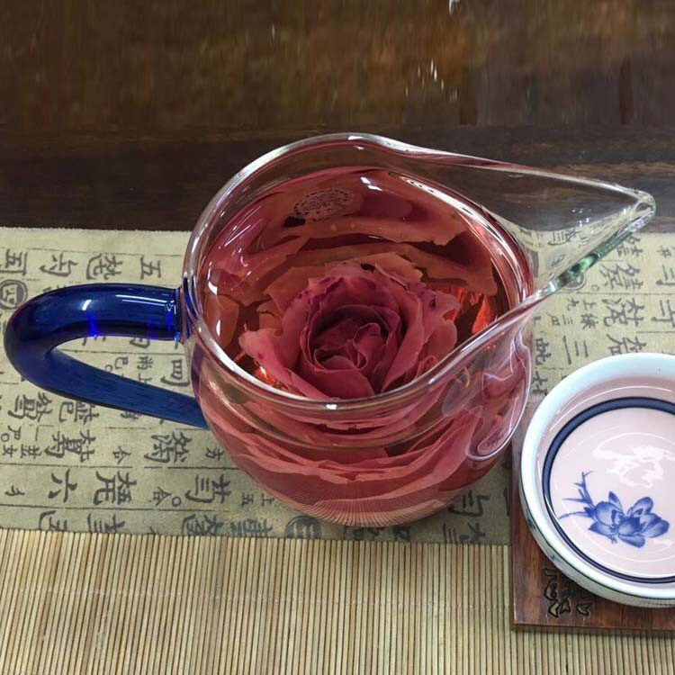 Trà hoa hồng đỏ nguyên bông 100g