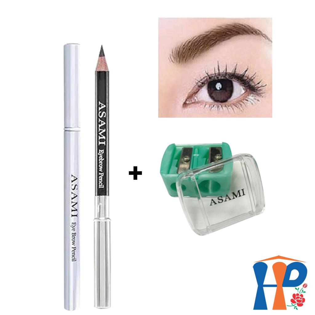 Asami Asami 2 Eyebrow Pencil and Sharpener (waterproof)
