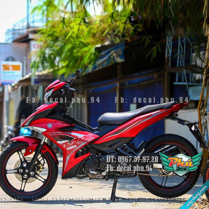 Tem rời EX 150 MX 2019 xe đỏ (P)