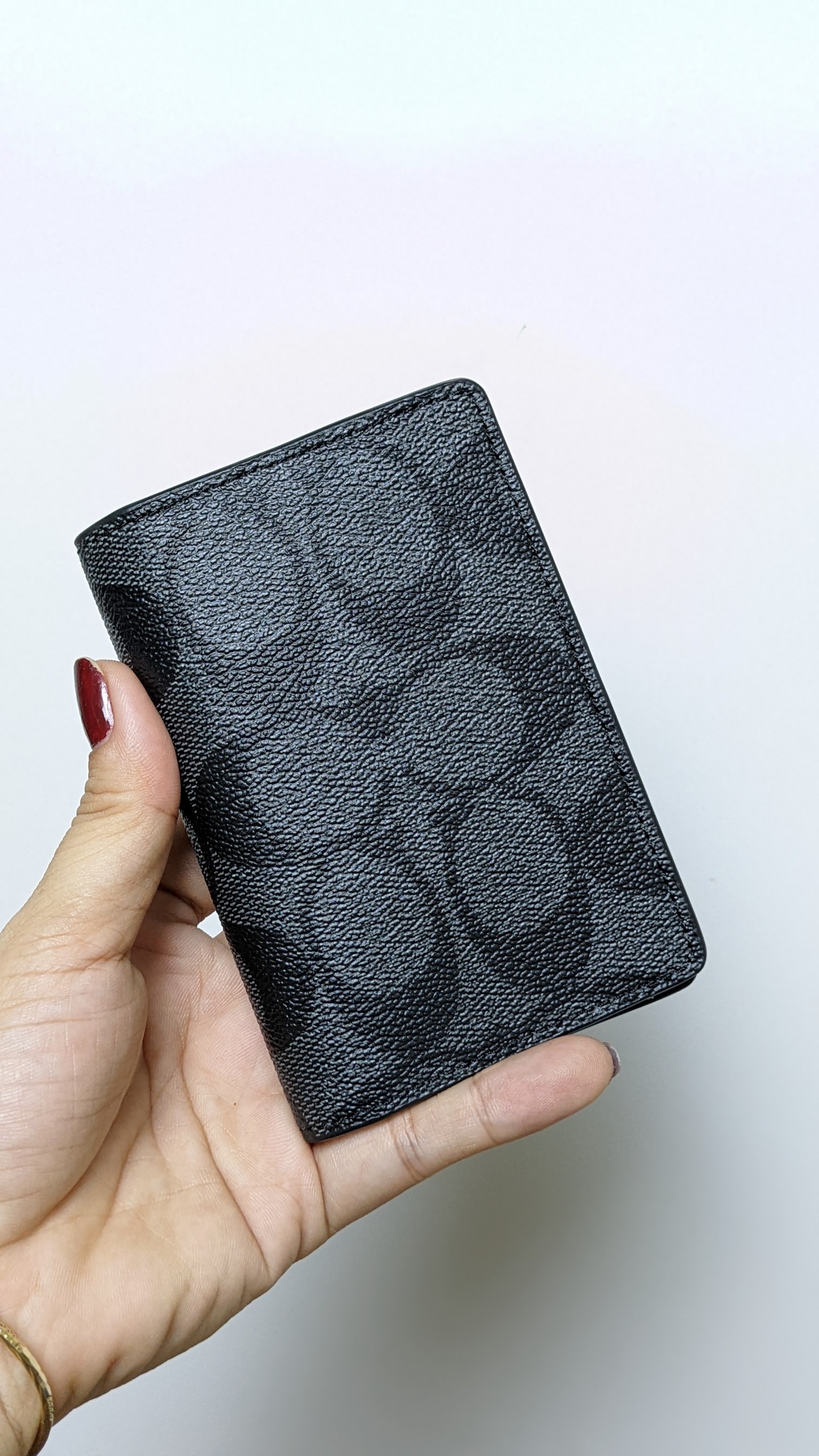 Coach f78676 slim bill wallet in signature canvas