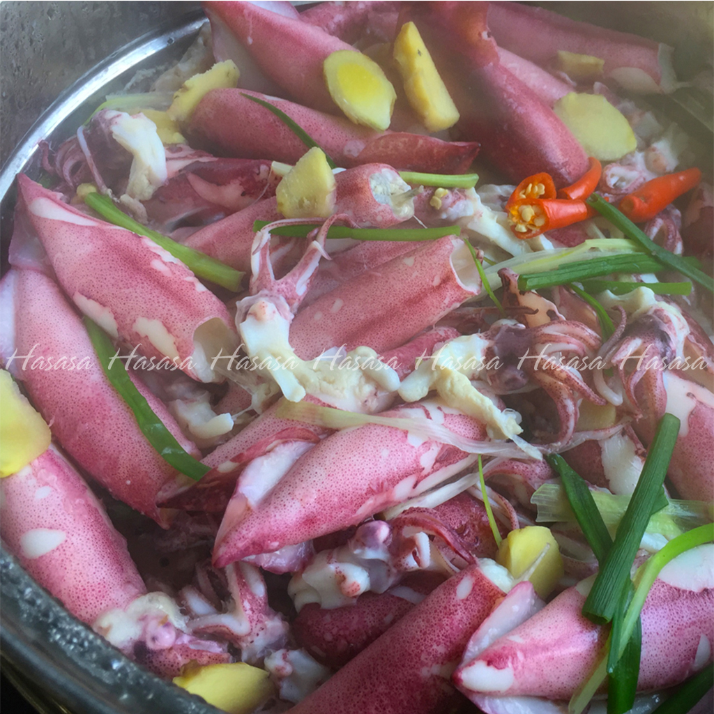 Mực sữa Phan Thiết - vỉ 500gram ( 15-20con/500gram)