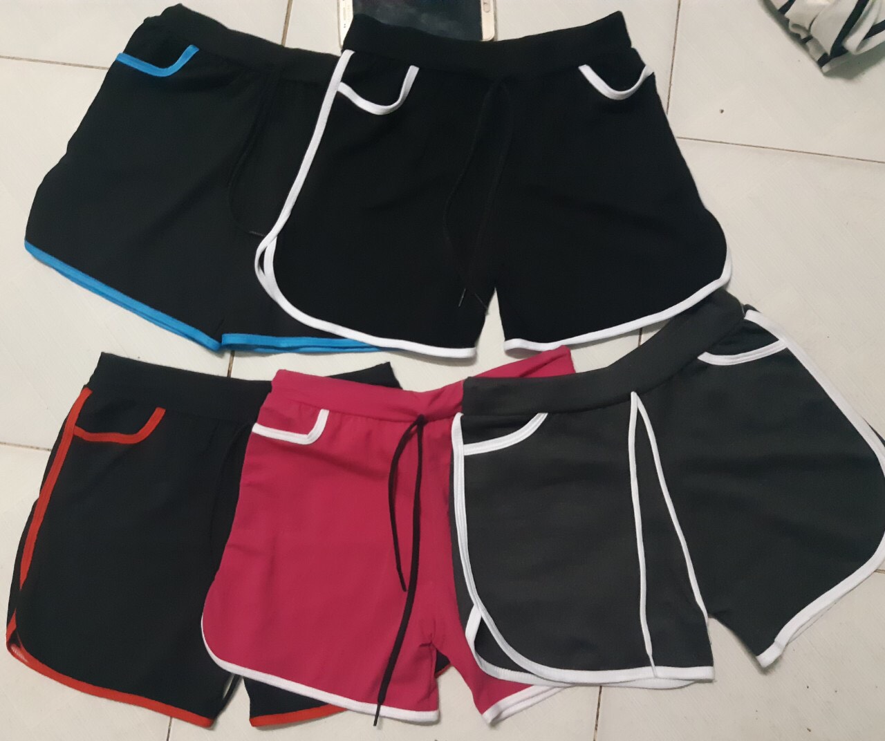 QUẦN SHORT THUN COTTON NỮ