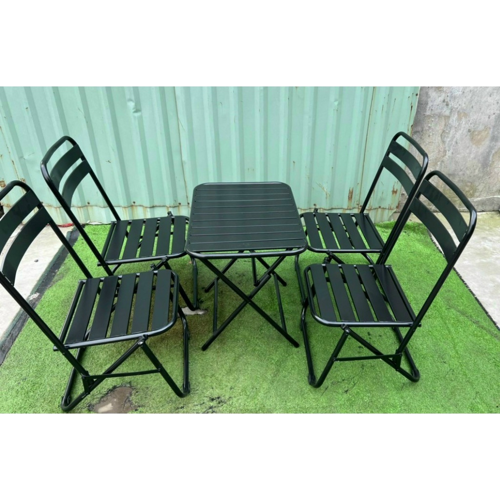 💥mẫu mới💥 bàn ghế cafe hiện đại_bàn ghế sắt xếp gọn giá rẻ cho quán cà phê, vỉa hè, sân vườn_sỉ bàn ghế cà phê hcm - nemtot bedding