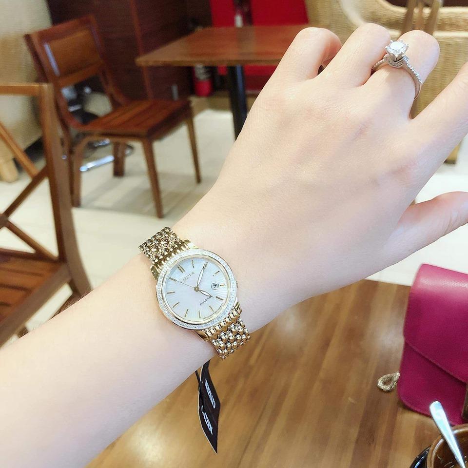 ĐỒNG HỒ NỮ CITIZEN ECO EW2282-52D EW2282-52
