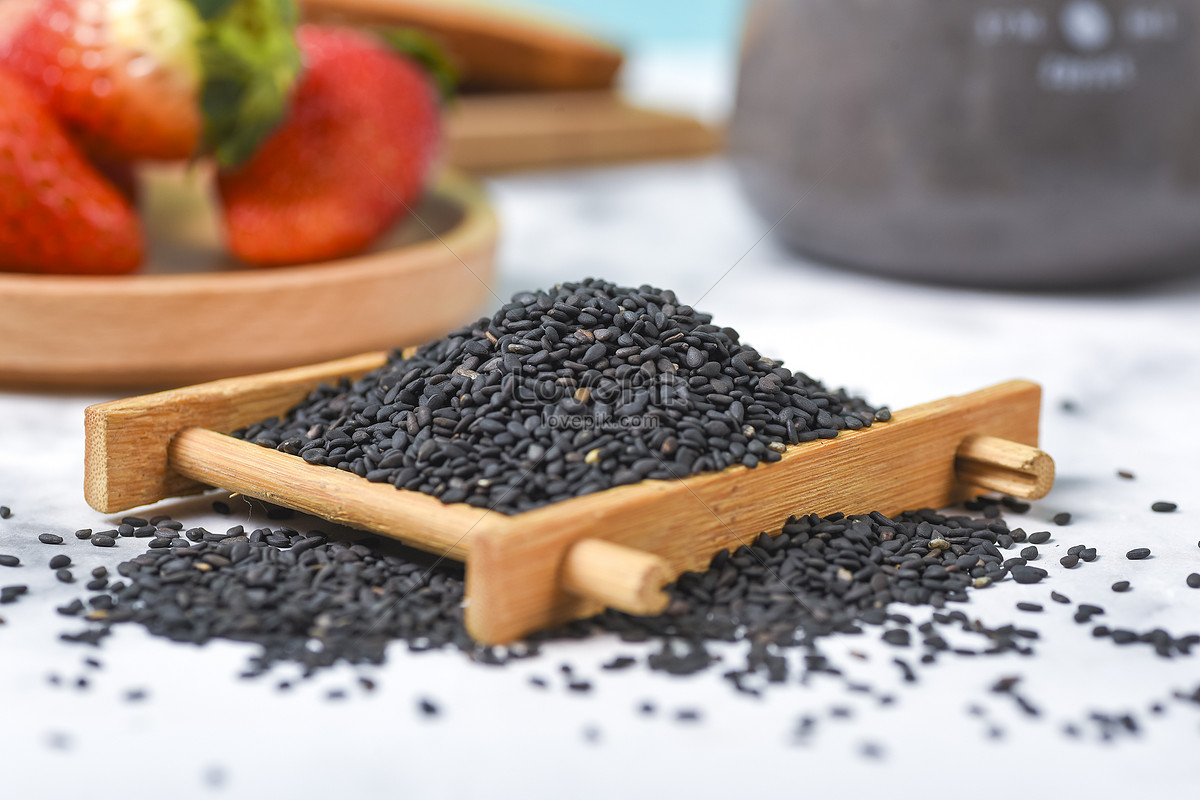 Vừng đen quê 500g (mè đen)