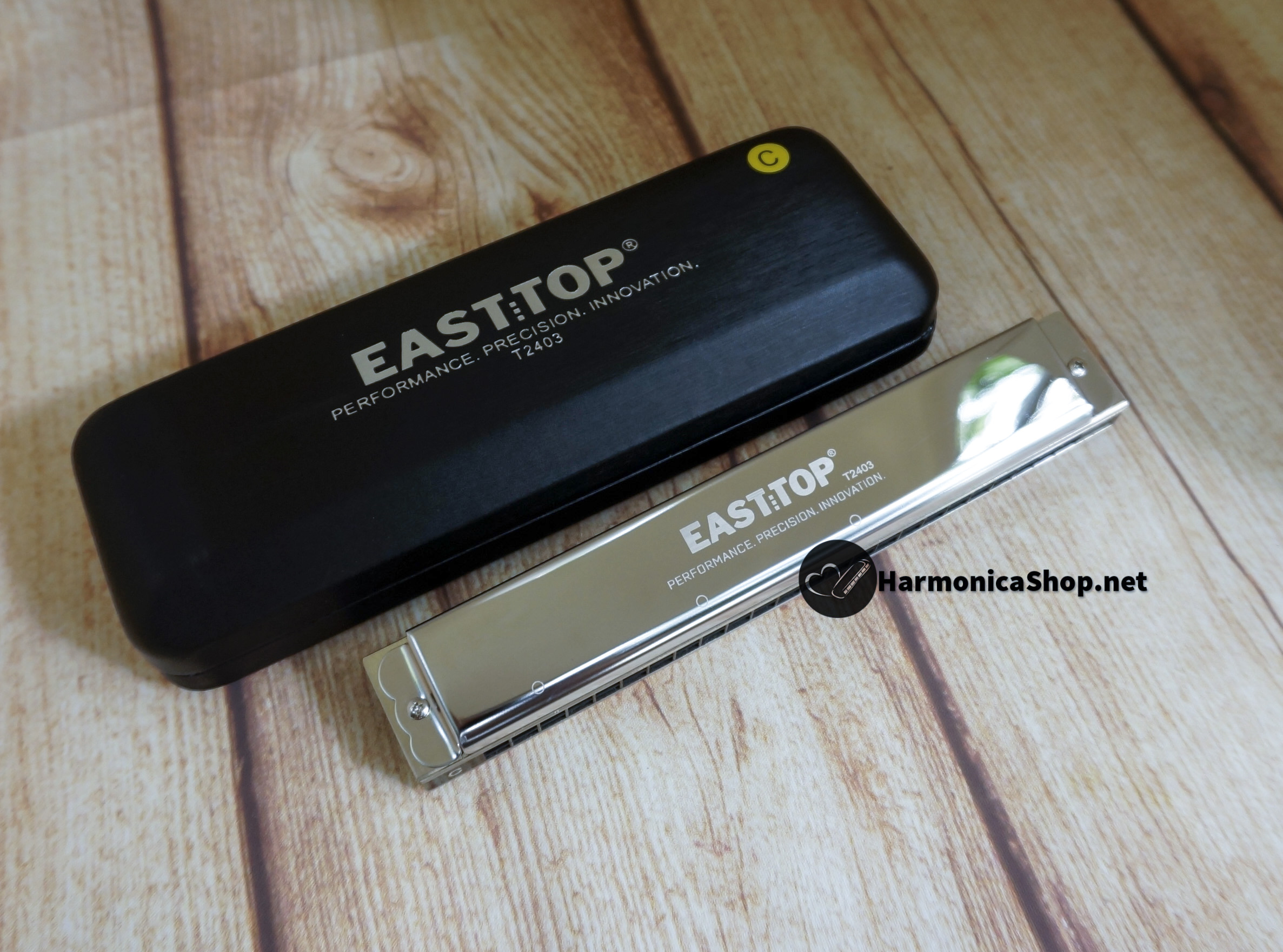 🎶Kèn Harmonica 24 lỗ tone Am🎵Tremolo Easttop T2403 version 2 (có tone thứ)
